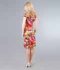 Rochie din jerse cu imprimeu grafic