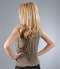 Tricou bluzat din jerse de in
