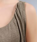 Tricou bluzat din jerse de in