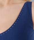 Rochie din  viscoza creponata albastra
