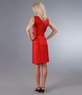 Rochie eleganta cu funda sub bust