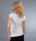 Tricou din jerse uni cu maneci raglan