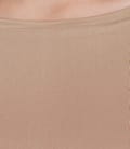 Tricou din jerse satinat cu maneci scurte