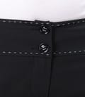 Pantaloni office negri cu buzunare
