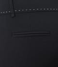 Pantaloni office negri cu buzunare