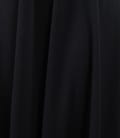 Fusta in clini din jerse elastic negru