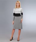 Rochie din jerse elastic in trei culori