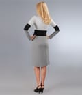 Rochie din jerse elastic in trei culori