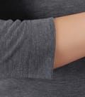 Rochie din jerse elastic gri