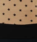 Tricou din jerse elastic uni cu picouri de catifea