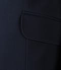 Sacou office bleumarin cu buzunare
