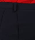 Pantaloni din jerse gros bleumarin cu nervuri