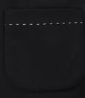 Sacou office negru cu tighele contrast