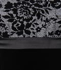 Rochie eleganta cu imprimeu floral de catifea