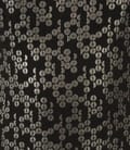 Rochie din bumbac cu fir metalic argintiu