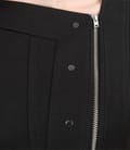 Rochie din jerse elastic gros cu decolteu asimetric