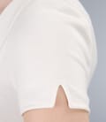 Rochie din jerse elastic gros cu decolteu asimetric