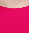 Tricou din jerse elastic uni cu aripioare