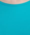 Tricou din jerse elastic uni cu aripioare