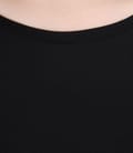 Tricou din jerse elastic uni cu aripioare