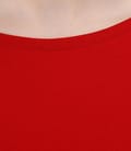 Tricou din jerse elastic uni cu aripioare