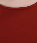 Rochie din jerse elastic gros portocaliu