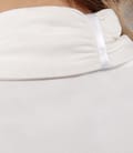 Bluza din jerse elastic cu guler sal