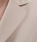 Sacou elegant bej cu floare