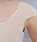 Rochie eleganta bej cu aripioare