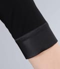 Camasa din jerse uni cu garnitura saten elastic