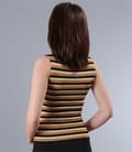 Tricou jerse imprimat cu falduri