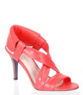 Sandale din piele rosie Miezko M1761