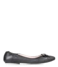 Balerini din piele neagra Miezko M1832