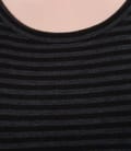 Tricou din jerse elastic imprimat cu maneci raglan