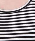 Tricou din jerse elastic imprimat cu maneci raglan