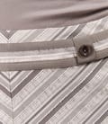 Fusta cu bumbac elastic in dungi si cordon