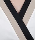 Rochie din jerse elastic cu decolteu in V