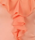 Tricou din jerse elastic cu jabou si aripioare de voal