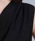 Rochie din jerse in dungi cu cordon