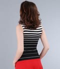 Tricou jerse imprimat cu falduri