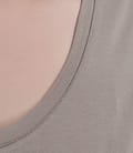 Tricou din jerse elastic uni cu mansete