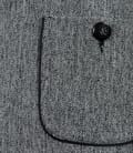 Sacou office din tweed cu garnitura si buzunare