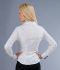 Camasa din bumbac elastic imprimat