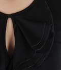 Tricou din jerse elastic cu jabou