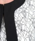 Bolero elegant de dantela cu garnitura