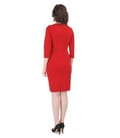 Rochie din jerse elastic gros