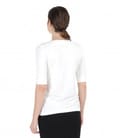 Tricou din jerse elastic uni