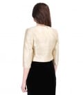 Bolero elegant din tafta de matase cu cristale