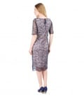 Rochie din dantela cu maneci scurte