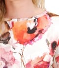 Bluza din jerse imprimat cu motive florale